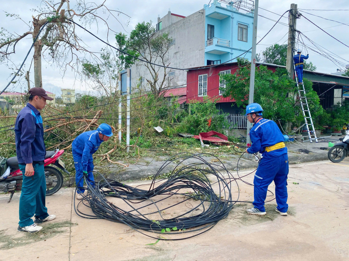 Dự kiến đến ngày 12/9, mạng lưới viễn thông tại Quảng Ninh sẽ cơ bản được khôi phục