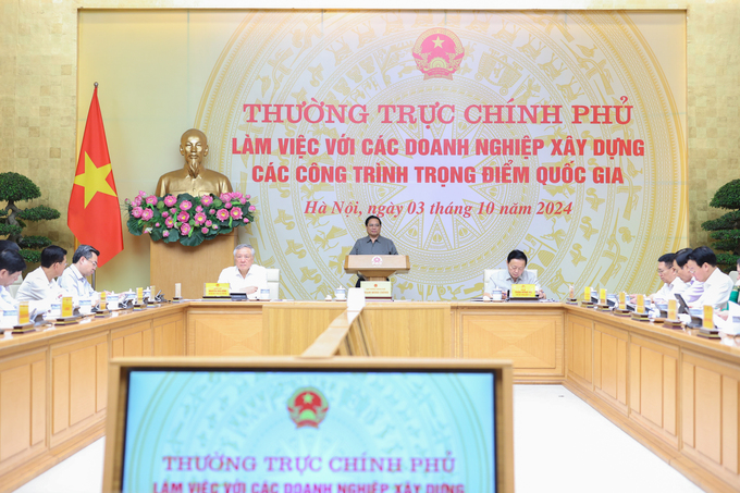 Thường trực Chính phủ tổ chức cuộc làm việc để lắng nghe ý kiến các doanh nghiệp về kinh nghiệm triển khai các dự án