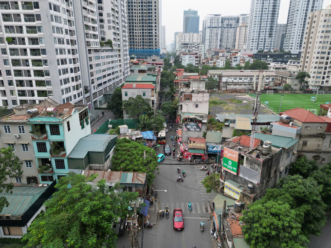 Đường Nguyễn Tuân, quận Thanh Xuân. Ảnh: HC