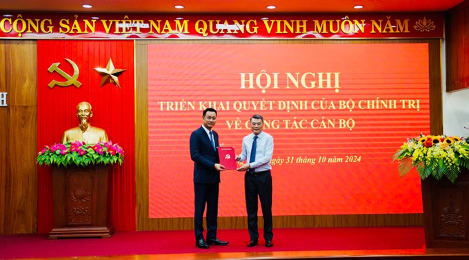 Ông Lê Ngọc Quang được Bộ Chính trị điều động, chỉ định giữ chức Bí thư Tỉnh ủy Quảng Bình.