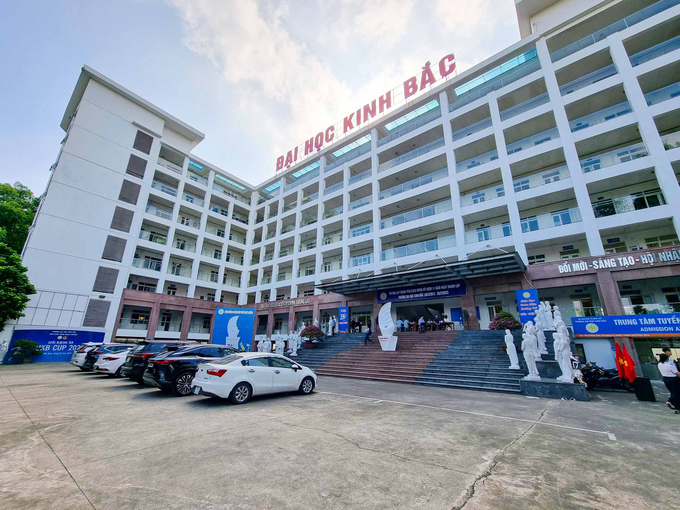 Khuôn viên Trường Đại học Kinh Bắc.