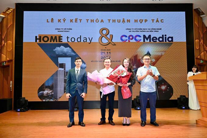 Công ty Cổ phần Home Today và Công ty Cổ phần Dịch vụ Công nghệ và Truyền thông Đa nền tảng (CPC) ký kết hợp tác trong các lĩnh vực như công nghệ số và phát triển nội dung