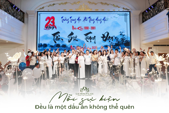 Lạc Hồng Palace là lựa chọn lý tưởng của giới doanh nhân để ghi dấu sự kiện và nâng tầm thương hiệu doanh nghiệp.