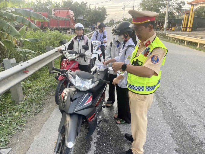 Tình trạng lứa tuổi học sinh chưa đủ điều kiện điều khiển phương tiện tham gia giao thông giảm rõ rệt.