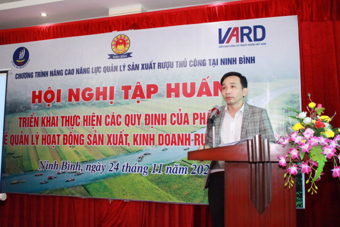 Ông Vũ Đức Nam, Phó Trưởng phòng công nghiệp Thực phẩm, Cục Công nghiệp, Bộ Công Thương