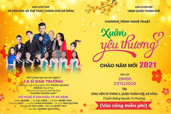 Đà Nẵng tổ chức “Xuân yêu thương - Chào năm mới 2021”