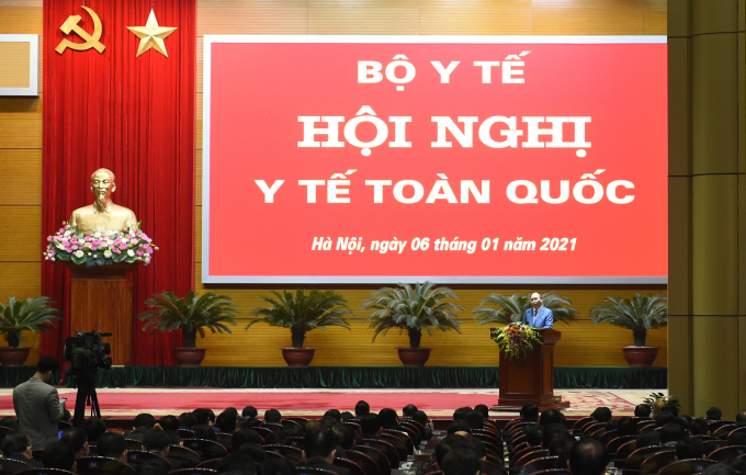 Thủ tướng Nguyễn Xuân Phúc đã dự Hội nghị Y tế toàn quốc, đánh giá kết quả đạt được năm 2020 và triển khai nhiệm vụ năm 2021.