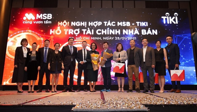 Ngày 25/1/2020, MSB đã chính thức ký kết biên bản ghi nhớ hợp tác toàn diện với Tiki. (Ảnh: Nguyễn Như)