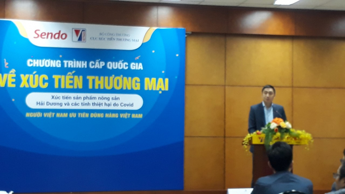 Ông Hoàng Minh Chiến - Phó Cục trưởng Cục Xúc tiến thương mại