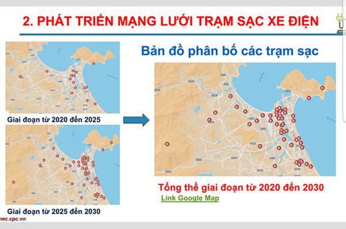 Đà Nẵng đặt mục tiêu phát triển mạng lưới trạm sạc xe điện năm 2025 đến 2030