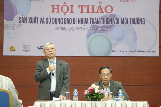 Ông Vũ Văn Diện, Phó Chủ tịch Hội Khoa học và Kỹ thuật về Tiêu chuẩn và Chất lượng Việt Nam chia sẻ