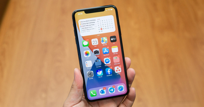 Hệ điều hành iOS 14 phát hành vào tháng 9/2020. Ảnh minh họa