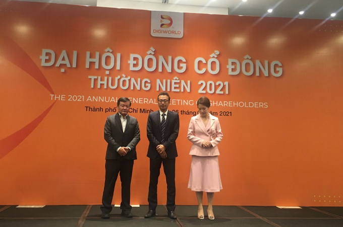 Đại hội đồng cổ đông thường niên 2021 của Digiworld vừa bầu HĐQT nhiệm kỳ 2021-2025. (Ảnh: Nguyễn Như)