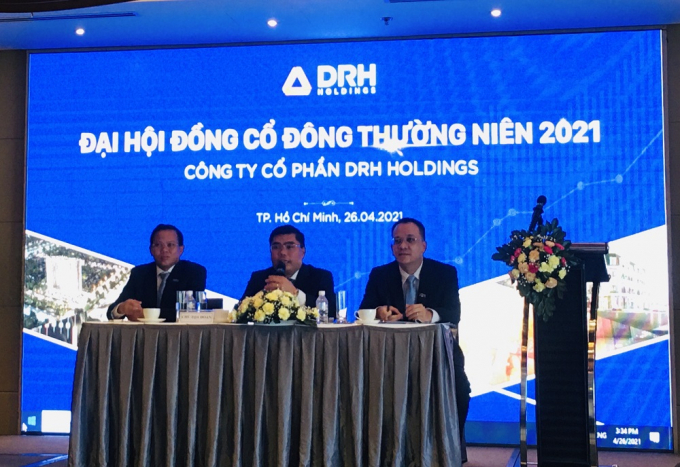 Ngày 26/4, CTCP DRH Holdings đã tổ chức Đại hội đồng cổ đông thường niên 2021 tại TP.HCM. (Ảnh: Nguyễn Như).