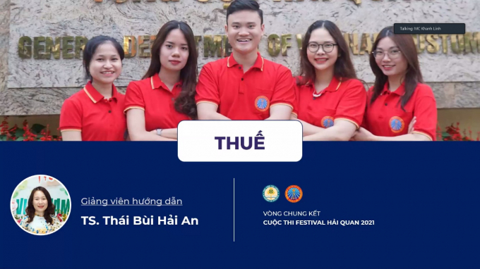 Đội Thuế - Quán quân Festial Hải quan 2021