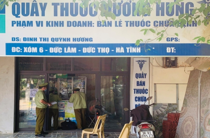 Đội Quản lý thị trường số 5 đã lập biên bản vi phạm hành chính, chuyển giao hồ sơ vụ việc cho Cục Quản lý thị trường tỉnh Hà Tĩnh