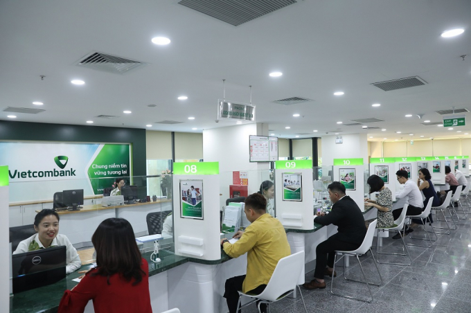 Trong tuần vừa qua, Vietcombank đã điều chỉnh tăng 20bps đối với tiền gửi kỳ hạn dưới 12 tháng. (Ảnh: VCB)