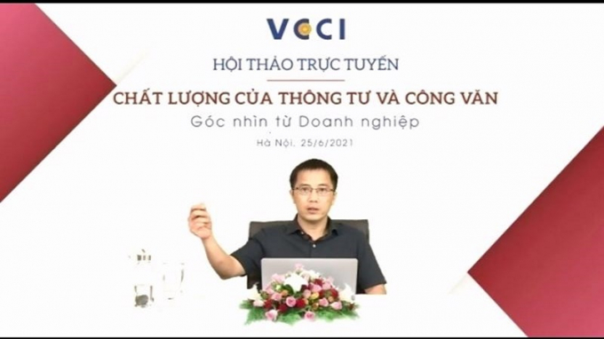 Ông Đậu Anh Tuấn., Trưởng ban Pháp chế VCCI cho rằng, chất lượng của các văn bản này sẽ tác động đáng kể đến môi trường đầu tư, kinh doanh