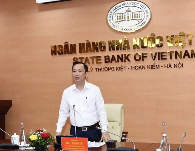 Phó Thống đốc Thường trực NHNN Đào Minh Tú chủ trì Hội nghị