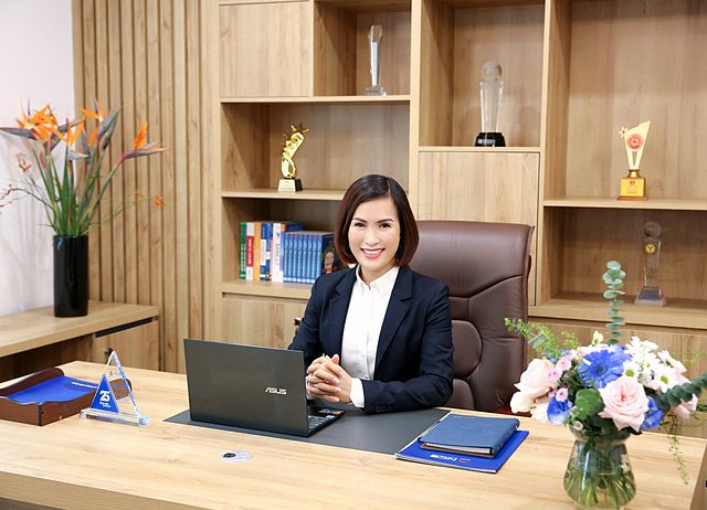 Bà Bùi Thị Thanh Hương, tân Chủ Tịch HĐQT NCB. (Ảnh: NCB)