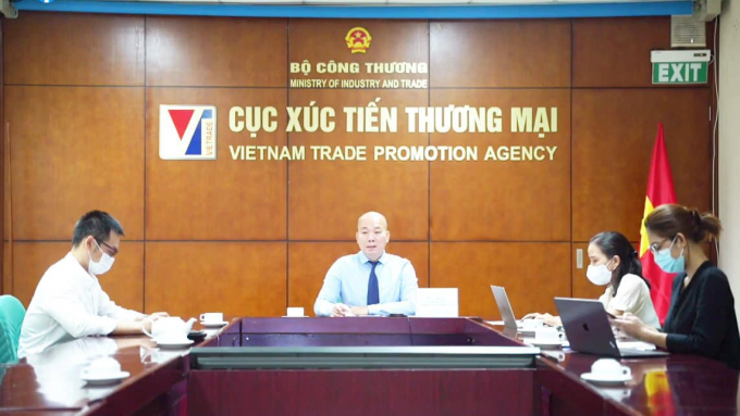 Ông Vũ Bá Phú, Cục trưởng Cục XTTM phát biểu tại Hội thảo