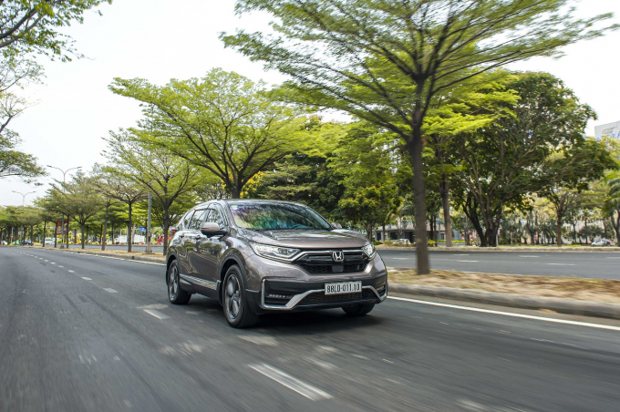 CR-V, mẫu xe bán chạy nhất của Honda Việt Nam trong tháng 7/2021