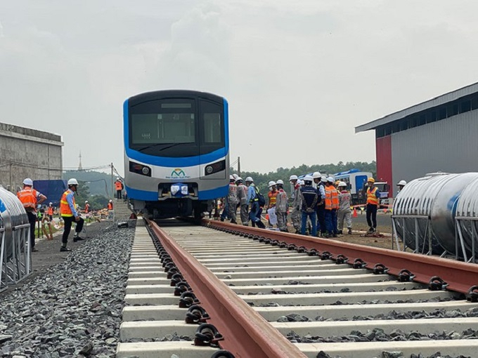 Tuyến metro số 1 dự kiến đưa vào vận hành năm 2022