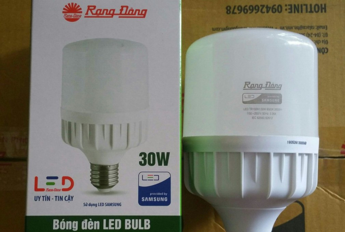 Rạng Đông là doanh nghiệp lớn trong lĩnh vực sản xuất bóng đèn với doanh thu 2.245 tỷ đồng trong 6 tháng đầu năm nay.