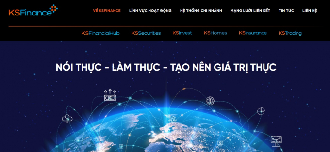 Hệ sinh thái của KSFinance khá đa dạng gồm: KSFinancialHub, KSSecurities, KSInvest, KSHomes, KSInsurance, KSTrading