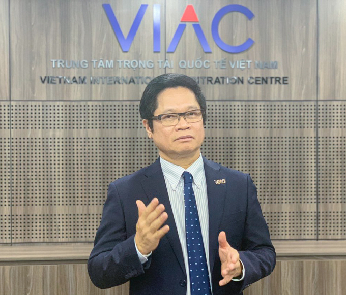 TS.Vũ Tiến Lộc - Chủ tịch Trung tâm Trọng tài Quốc tế Việt Nam (VIAC)