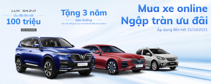 Mua xe online là lựa chọn có lợi nhất hiện nay dành cho khách hàng VinFast.