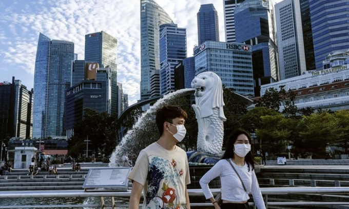 Singapore thận trọng mở cửa để tránh nguy cơ tái bùng phát dịch (Ảnh: AFP)