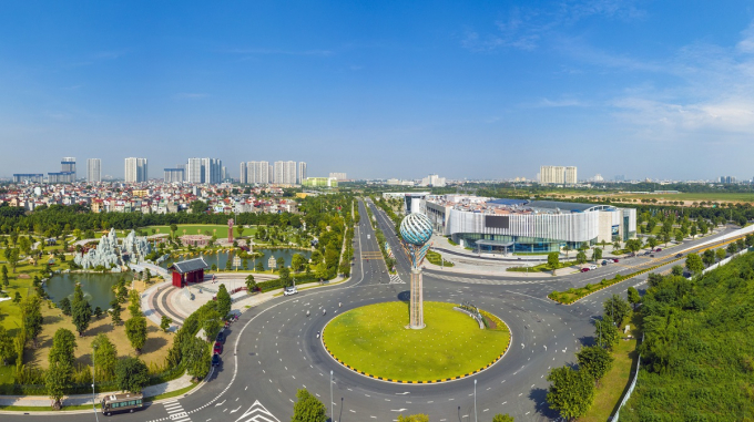 Hệ sinh thái trong lành tại Vinhomes Smart City của công dân toàn cầu.