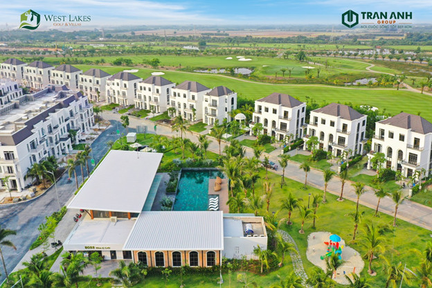 Khu đô thị West Lakes Golf & Villas giữa quần thể sân golf rộng lớn