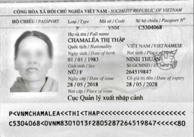 Bà Chamaléa Thị Thập trốn khỏi nơi cách ly