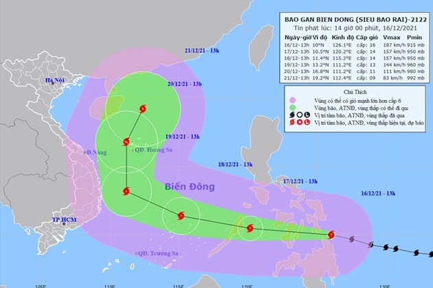 Đây là cơn bão cường độ rất mạnh, di chuyển nhanh, xảy ra vào cuối mùa mưa bão, diễn biến còn rất phức tạp.