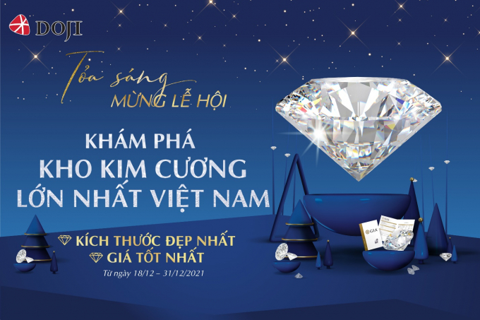 DOJI sở hữu kho kim cương lớn hàng đầu Việt Nam với nhiều dòng kim cương viên độc đáo và khác biệt, từ kích thước cho tới kiểu cắt.