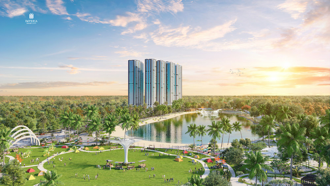 The Mirae Park có tới 4 loại hình căn hộ phù hợp đa dạng nhu cầu của khách hàng.