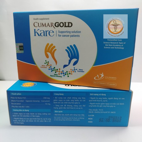 Cảnh báo TPBVSK Cumar Gold Kare vi phạm pháp luật về quảng cáo