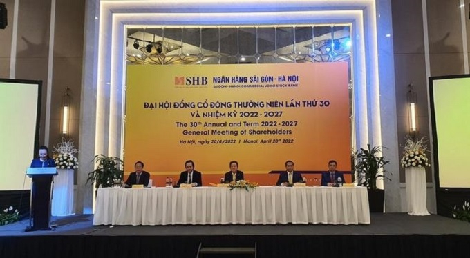 Đại hội đồng cổ đông thường niên 2022 của SHB diễn ra vào 20/4/2022