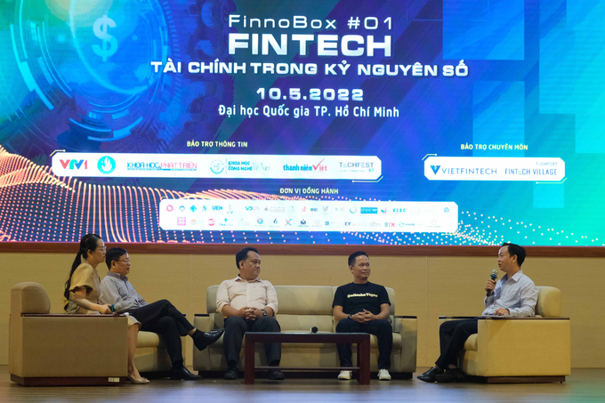 Toạ đàm “Fintech - Tài chính trong kỷ nguyên số” trong khuôn khổ cuộc thi Sinh viên khởi nghiệp Công nghệ Tài chính Finnovation 2022.