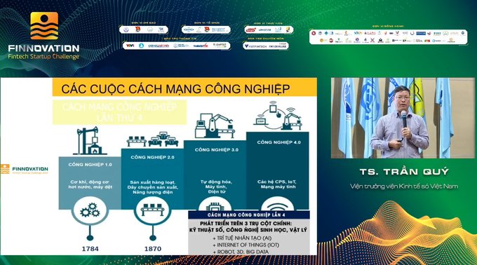 TS Trần Quý - Viện trưởng Viện Phát triển Kinh tế số Việt Nam chia sẻ.