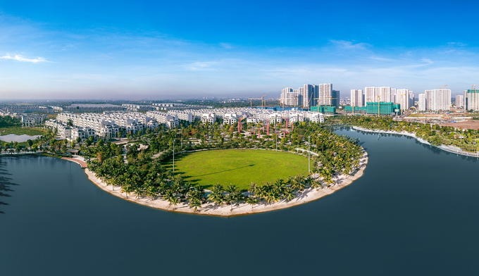 Hình ảnh thực tế tại Đại đô thị Vinhomes Grand Park