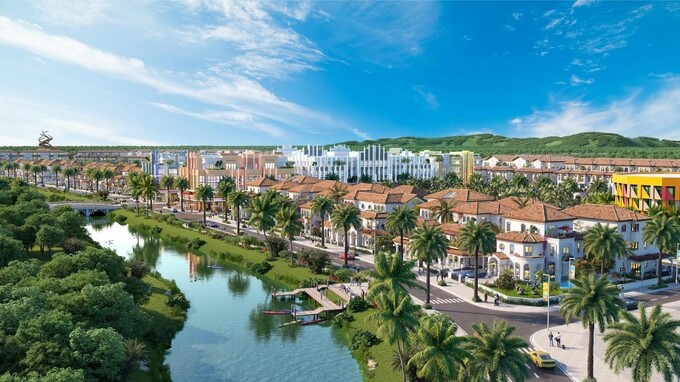 Không gian gần mặt nước được giới thượng lưu săn lùng. Ảnh phối cảnh minh họa