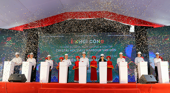 Khởi công xây dựng dự án Tổ hợp du lịch, nghỉ dưỡng và giải trí Crystal Holidays Harbour Vân Đồn