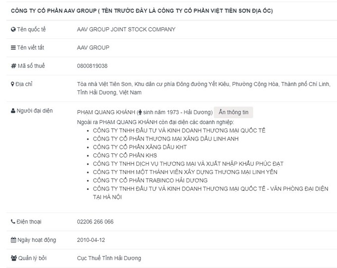 Công ty Cổ phần AAV Group