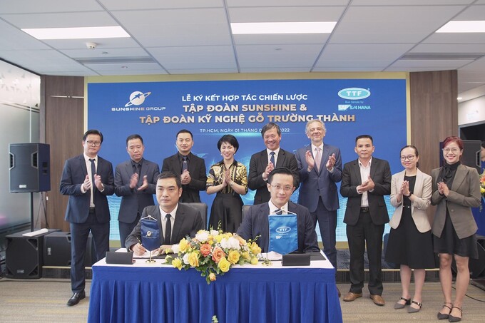 Lãnh đạo Sunshine Group và TTF Group ký kết hợp tác chiến lược