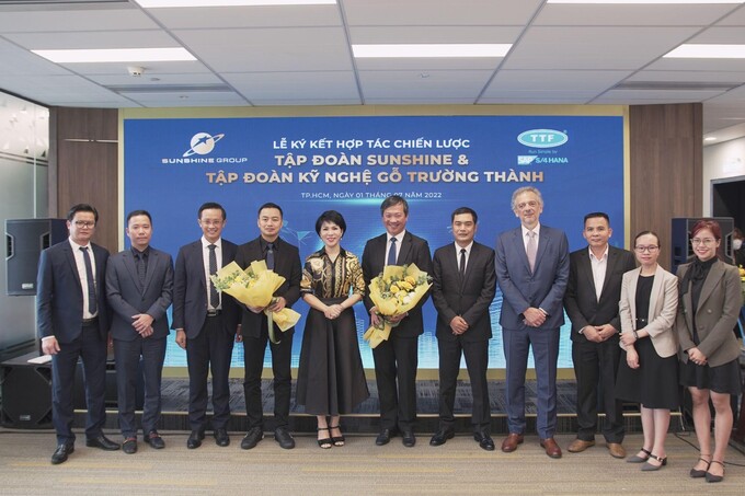 Lễ Ký kết hợp tác chiến lược giữa Sunshine Group và TTF Group thành công tốt đẹp