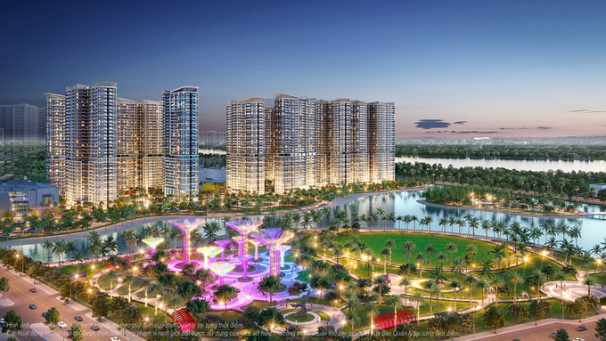 The Beverly chiếm giữ lợi thế từ vị trí đẹp bậc nhất đại đô thị Vinhomes Grand Park