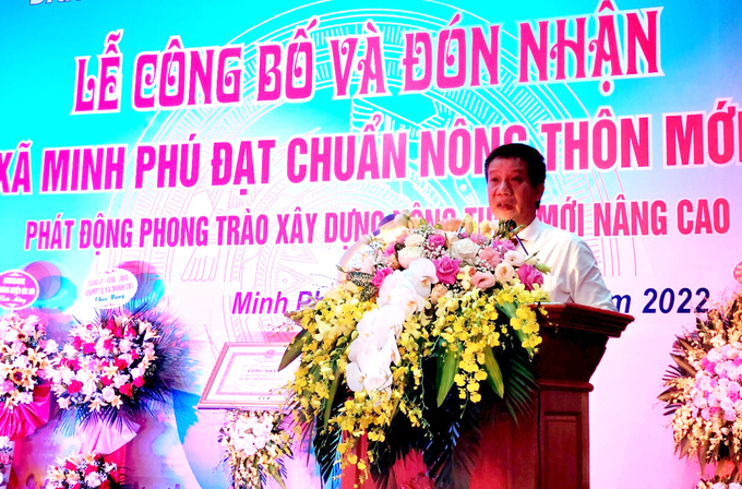 ông Phạm Văn Minh - Chủ tịch UBND huyện Sóc Sơn.